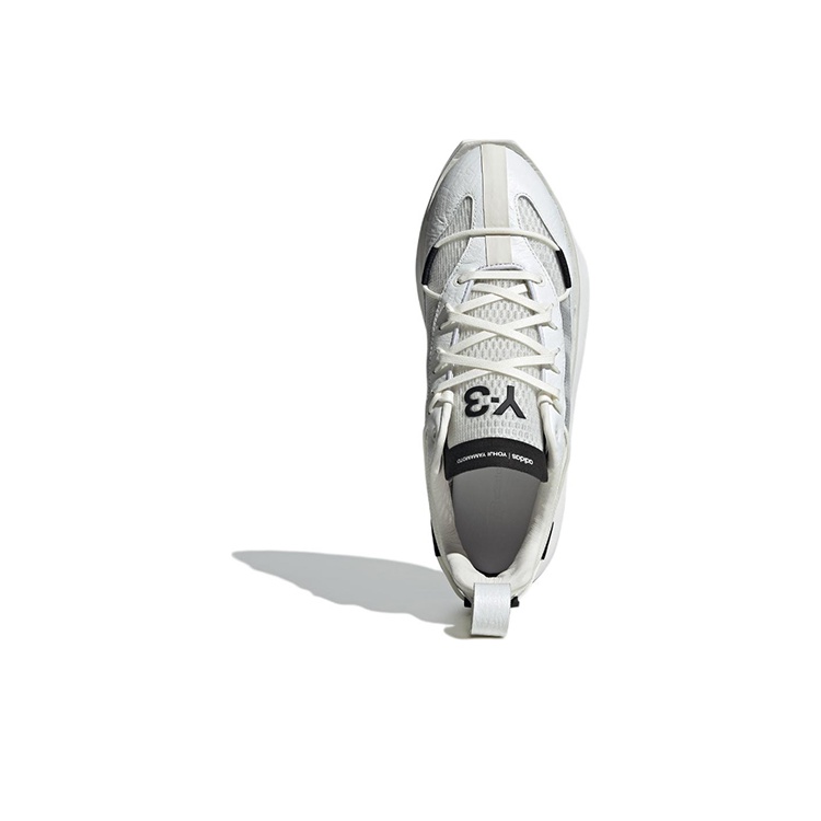 Y-3 Shiku Run Core White Black Orbit Grey US M 4.5 - POIZON