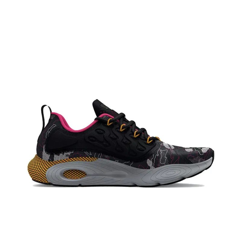 Under Armour Hovr Revenant Camo Sport Shoes 'Black Grey'-1