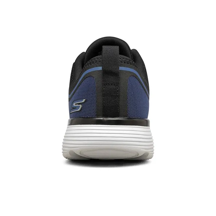 Skechers Go Run 400 V2 Cushioning Anti-Slip And Wear-Resistant Low-Top Running Shoes Men's Blue Black-3