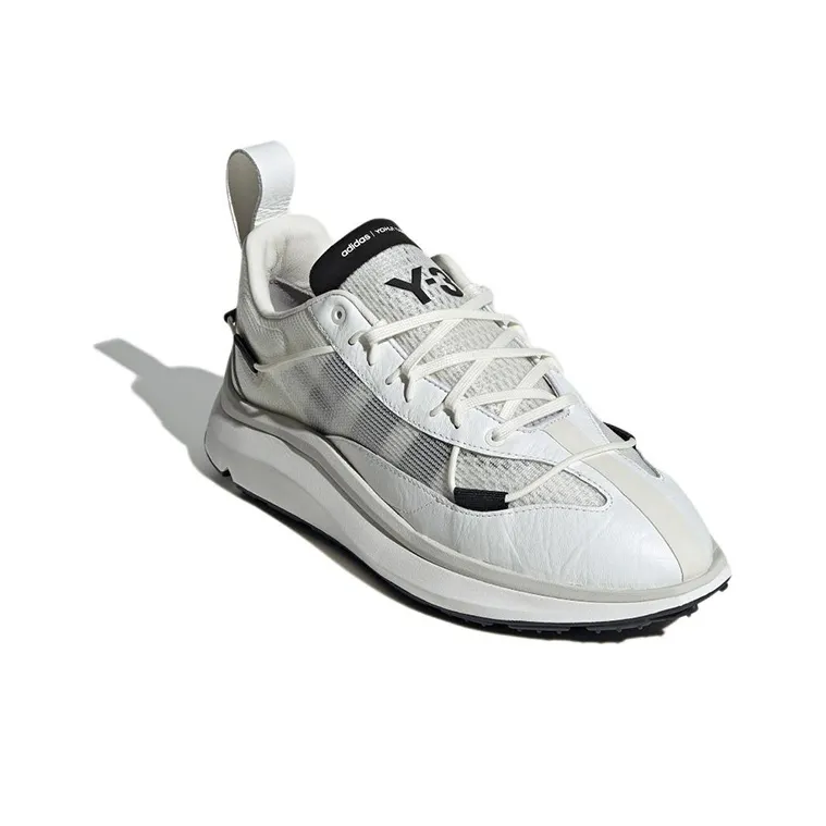 Adidas Y 3 Shiku Run Core White Black Orbit Grey-2