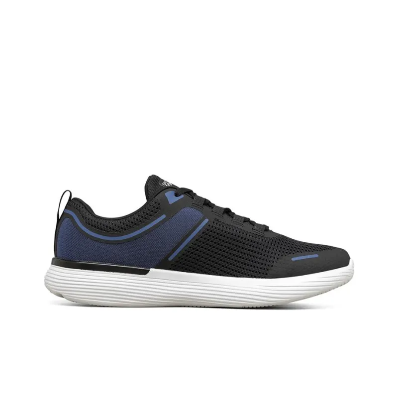 Skechers Go Run 400 V2 Cushioning Anti-Slip And Wear-Resistant Low-Top Running Shoes Men's Blue Black-1
