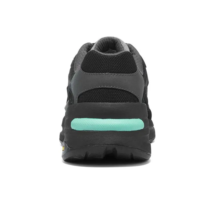 Skechers Sport Shock Absorbers With Slip Resistant And Abrasion Resistant Properties Low Top Casual Shoes Men's Black-3