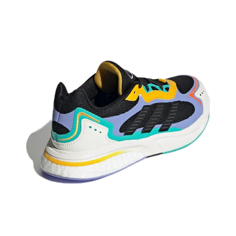 Adidas SN1997 Cozy Wear resistant Black Purple Yellow Women's-3