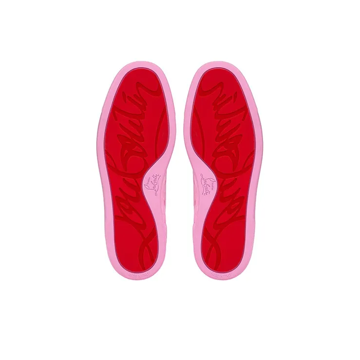 Christian Louboutin Skateboard Shoes Men Low-Top Pink-4
