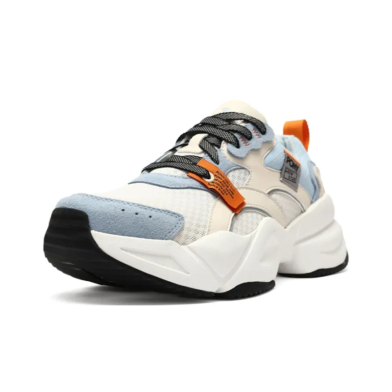 Pony NS501 Casual Shoes Unisex Low Top White/Blue-1