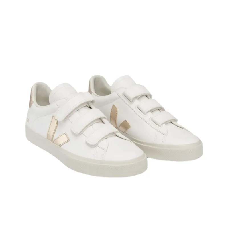 VEJA Recife Low Top Sneakers 'White Gold' Women's-2