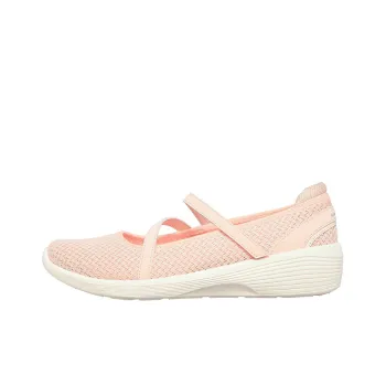 Skechers Arya Cushioning Anti-Slip And Wear-Resistant Low-Top Casual Shoes Women's Pink