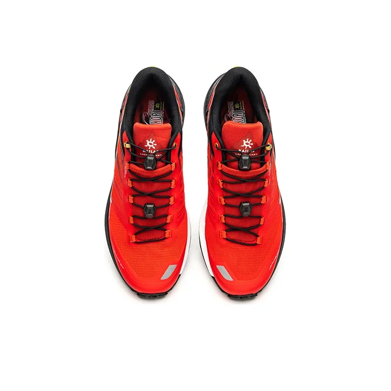 KAILAS FUGA Running Shoes Women's Low Top Flame Red/Ink Black-3