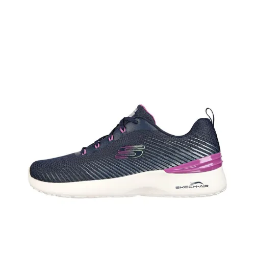 Skechers Skech-Air Dynamight Running Shoes Women's Low-Top Black/Purple