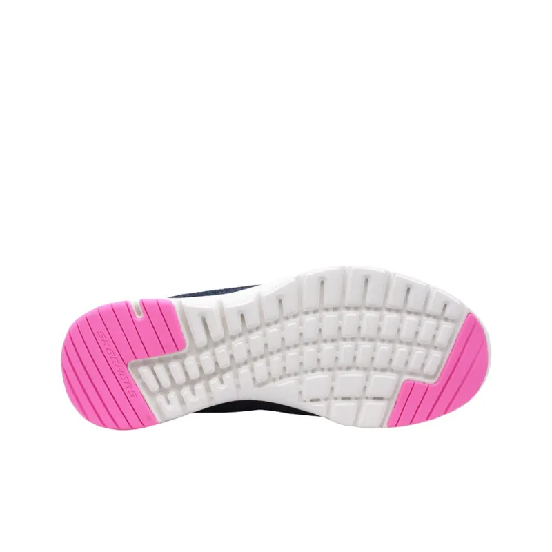 Skechers Flex Appeal 3.0 Casual Shoes Women's Low-Top Blue/Pink-3