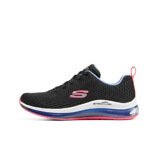 Skechers Skech-Air Element 2.0 Casual Shoes Women's Low-Top Black/Blue/Pink