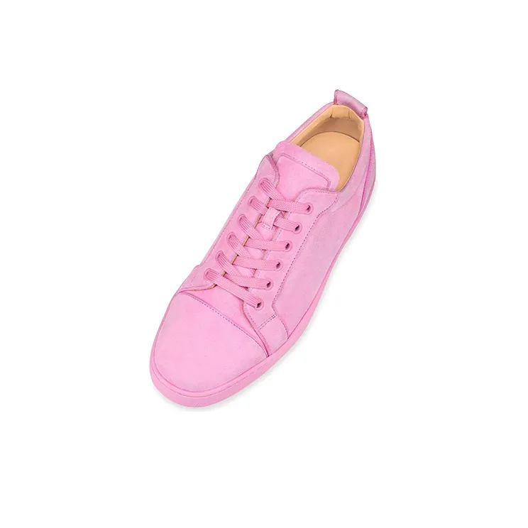 Christian Louboutin Skateboard Shoes Men Low-Top Pink-2