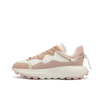 Stuart Weitzman/SW Cushioning Anti Slip And Wear Resistant Low Top Casual Shoes Women's Nude Pink
