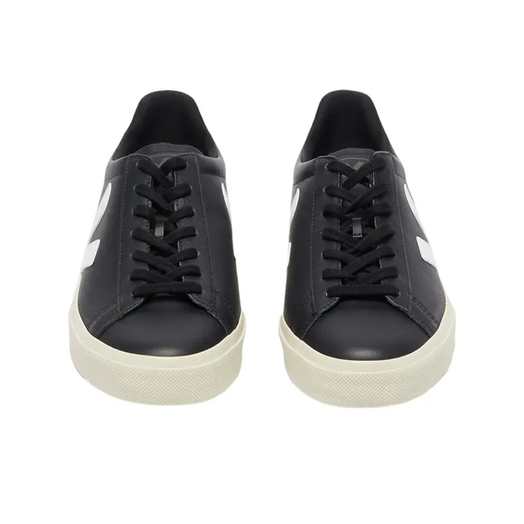 VEJA Campo Stylish Skateboarding Shoes Men's Black-3