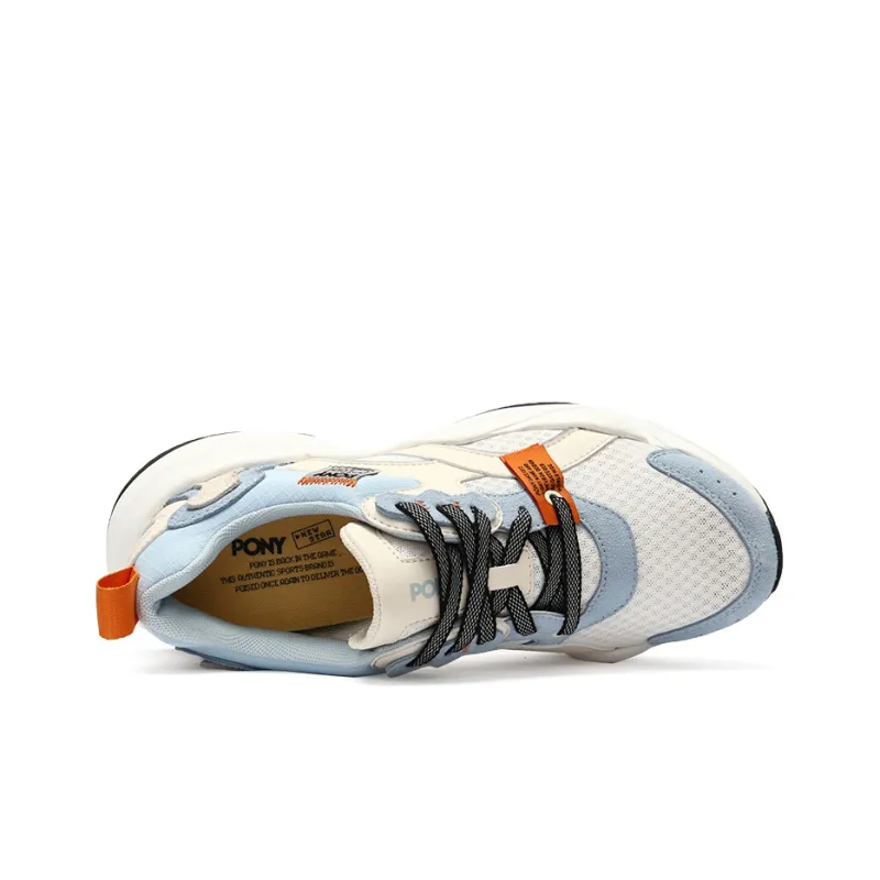 Pony NS501 Casual Shoes Unisex Low Top White/Blue-3