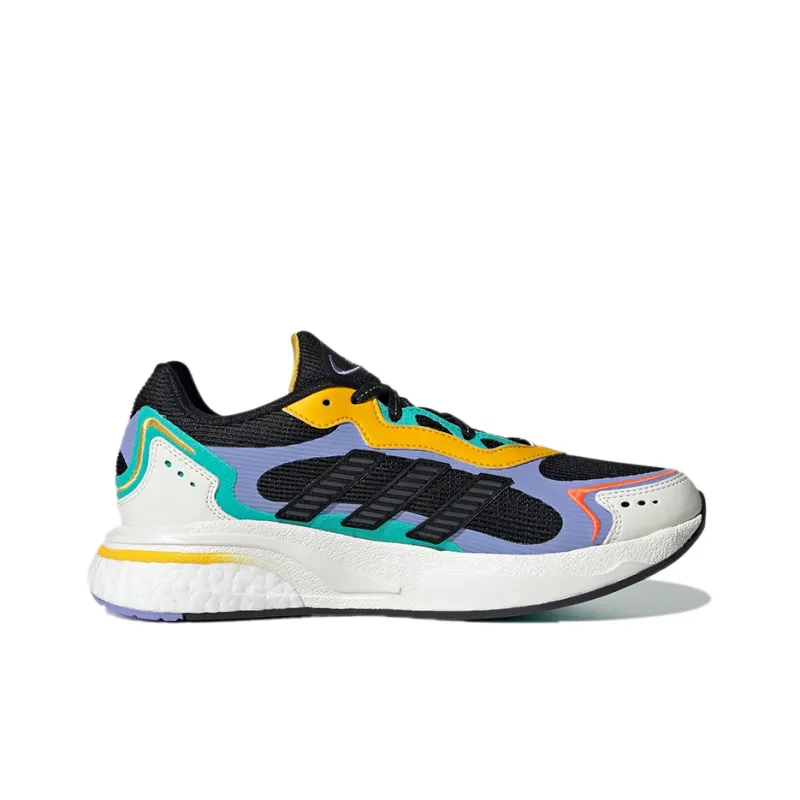 Adidas SN1997 Cozy Wear resistant Black Purple Yellow Women's-1