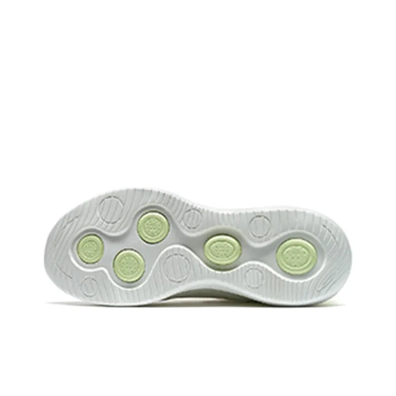 XTEP Soft Cube Running Shoes Women's Low-Top Sail White/Light Yellow-3