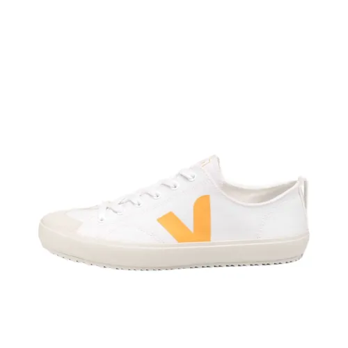 VEJA Nova Canvas Shoes Unisex Low-Top White/Orange