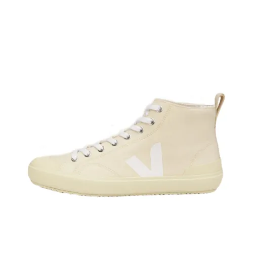 VEJA Nova Canvas Shoes Unisex High-Top Beige