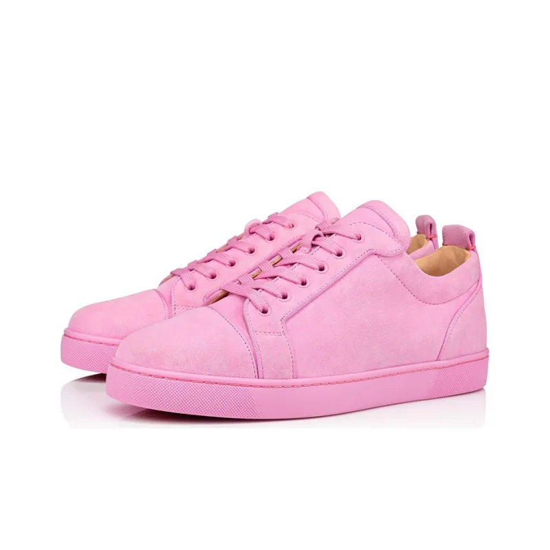 Christian Louboutin Skateboard Shoes Men Low-Top Pink-1