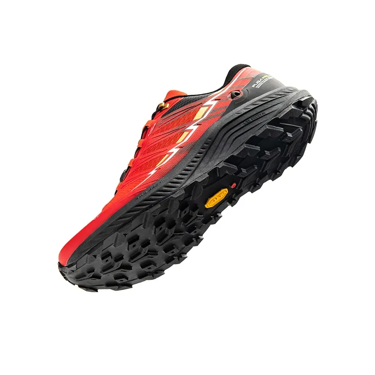 KAILAS FUGA PRO 4 Running Shoes Men Low Top Flame Red/Ink Black-4