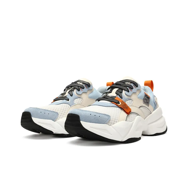Pony NS501 Casual Shoes Unisex Low Top White/Blue-2