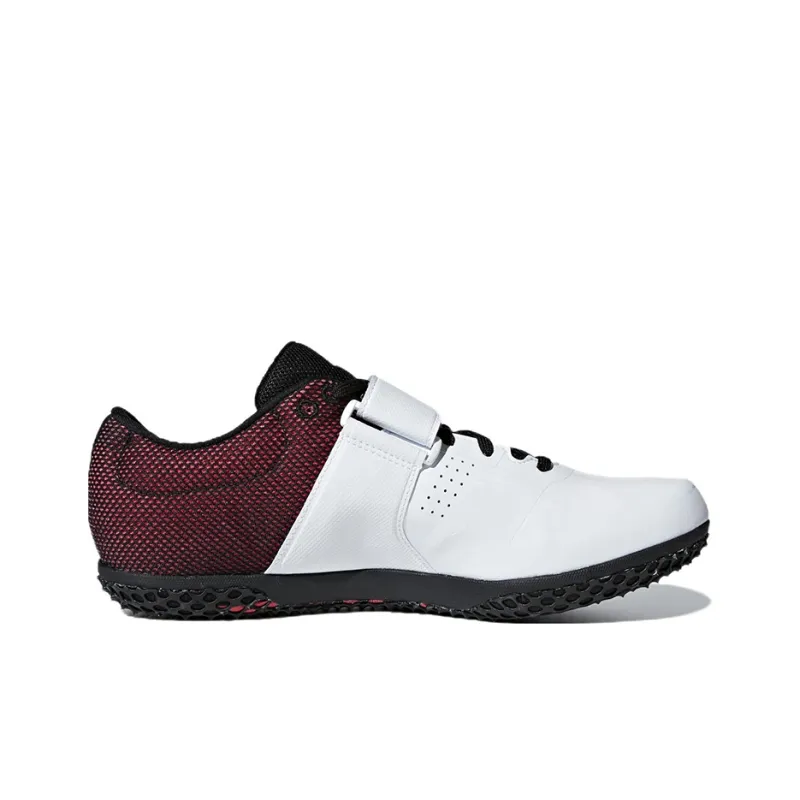 Adidas Adizero High Jump 'White Shock Red'-1