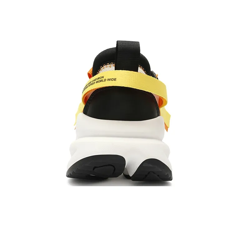 PONY NS502 Collection Lightweight Cushioning Rebound Thermal Low Top Casual Shoes Unisex Light Yellow-4