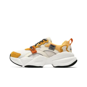 Pony NS501 Casual Shoes Unisex Low Top White/Saffron