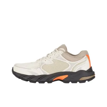 HERON PRESTON Casual Shoes Men Low-Top Gray/Orange