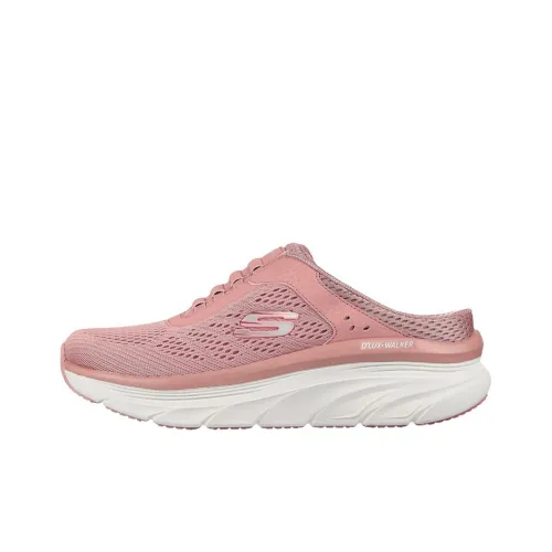 Skechers D'lux Walker Casual Shoes Women's Low-Top Pink