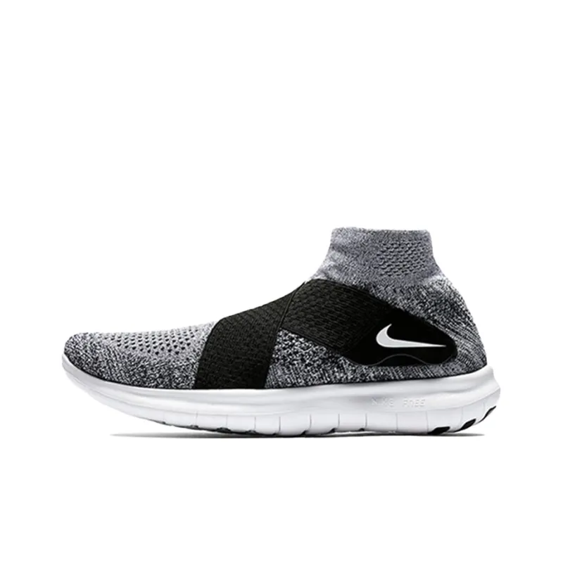 Nike Free Rn Motion Flyknit 2017 Black White-0