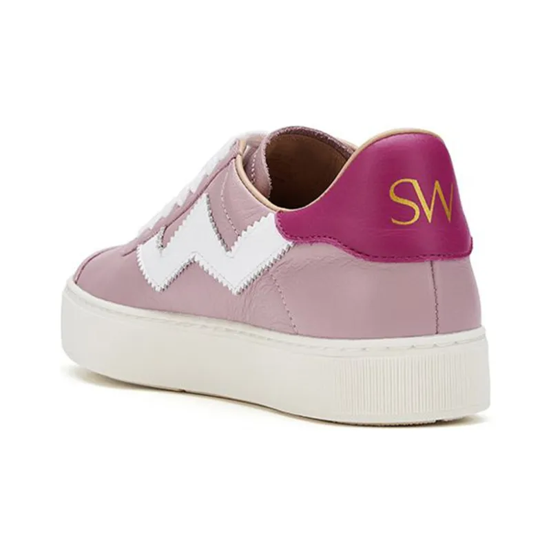 Stuart Weitzman/SW Daryl Adley Low-Top Stylish Skateboarding Shoes Women's Rubber Pink-3