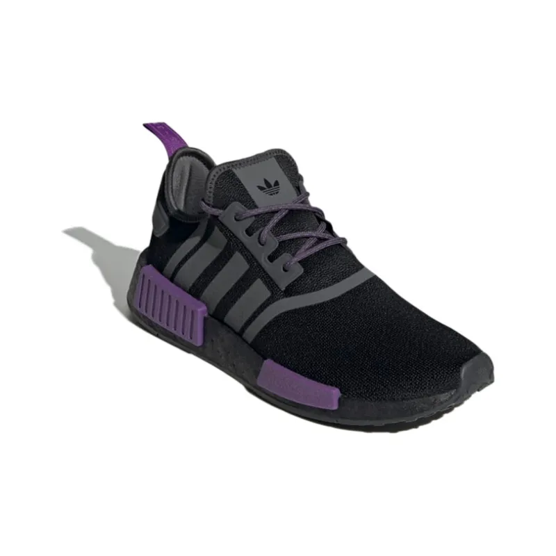 Adidas Nmd R1 Black Active Purple-2