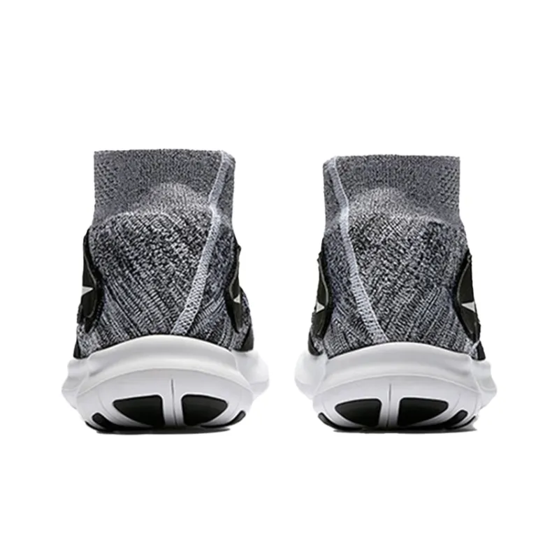 Nike Free Rn Motion Flyknit 2017 Black White-3