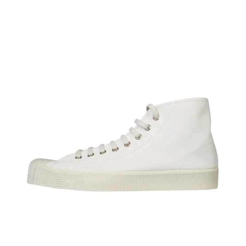 SPALWART High Top Stylish Skateboarding Shoes Unisex White-0