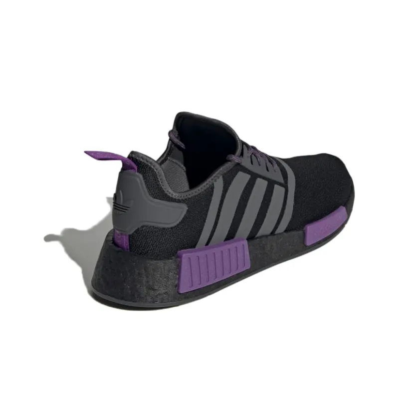 Adidas Nmd R1 Black Active Purple-3
