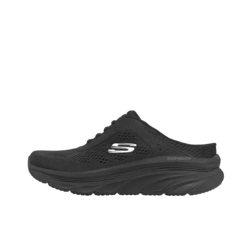 Skechers D'lux Walker Casual Shoes Women's Low-Top Black