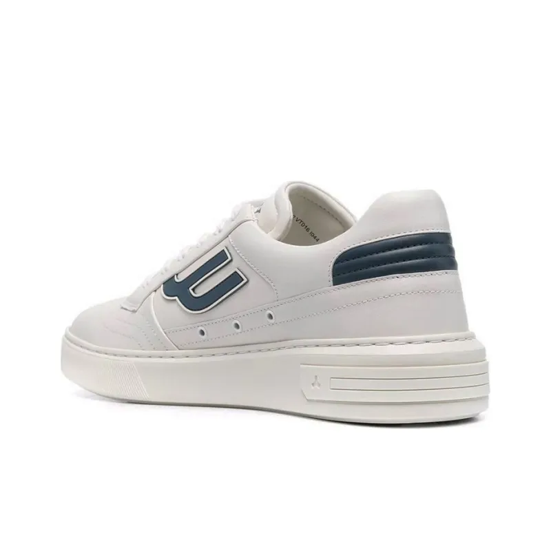 BALLY Embossed-Logo Leather Sneakers-3