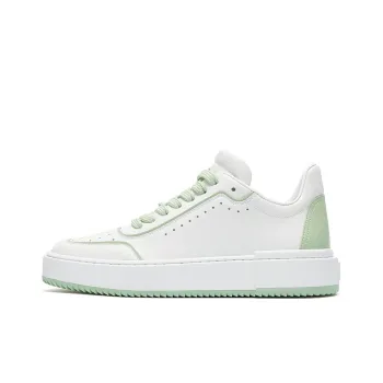 Stuart Weitzman/SW Ryan Stylish Skateboarding Shoes Women's White Green