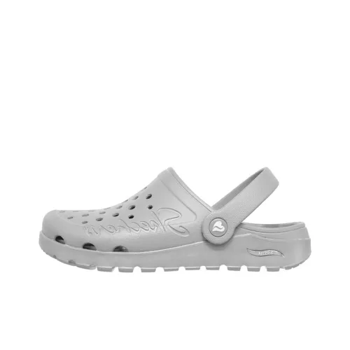 Skechers ARCH FIT FOOTSTEPS Pure Joy Clogs Women's Gray