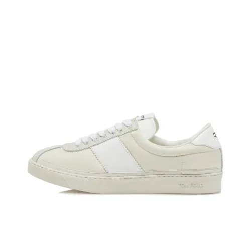 TOM FORD Skateboard Shoes Men Low-Top White