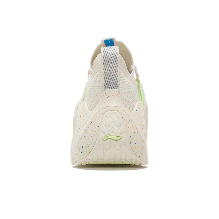 LiNing Phantom Stinger Casual Shoes Women's Low Top Light Antique Yellow-5