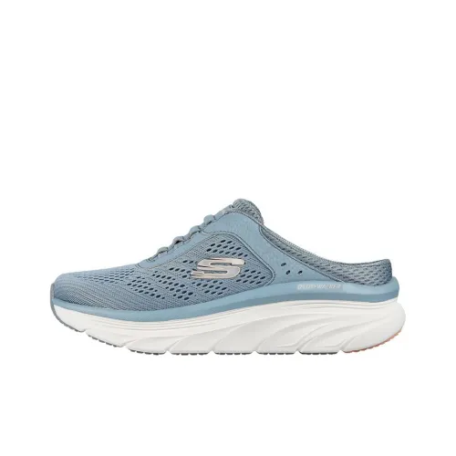 Skechers D'lux Walker Casual Shoes Women's Low-Top Blue