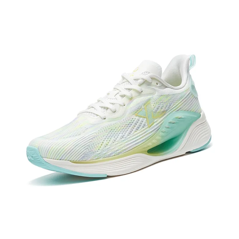 XTEP Qing Feng 5.0 Running Shoes Men Low Top Blue-1