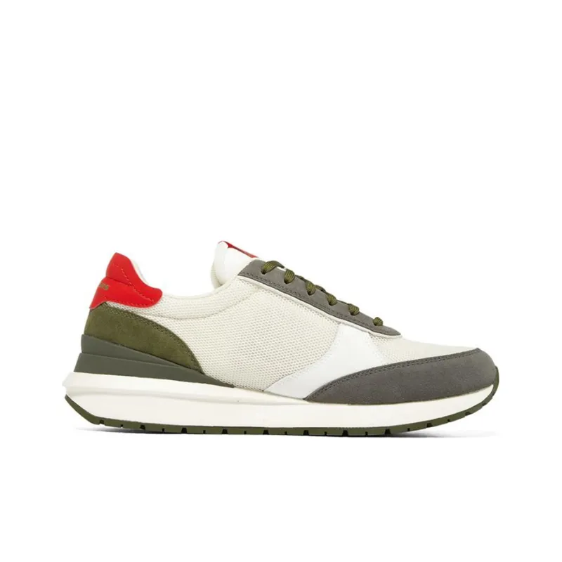 Skechers SUNNY DALE Casual Shoes Men Low Top White/Gray/Red/Green-1