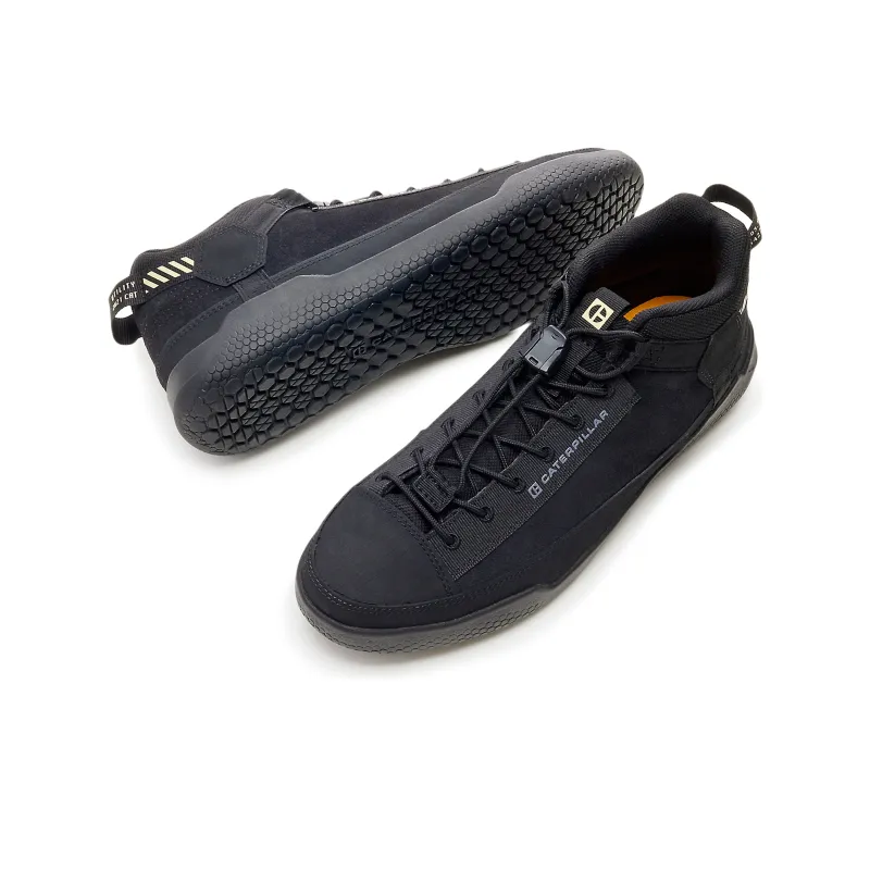 CAT Casual Shoes Unisex Low Top Black-1