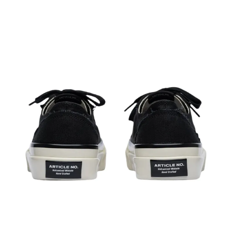 ARTICLE NO. Skateboard Shoes Unisex Low Top Black White-3