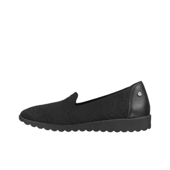 Skechers Arch Fit Cleo Wedge Cushioned Slip-Resistant Breathable Low-Top Casual Shoes Women's Black