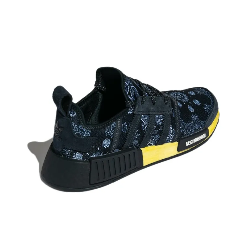 Adidas Nmd R1 Neighborhood Paisley Night Navy-3